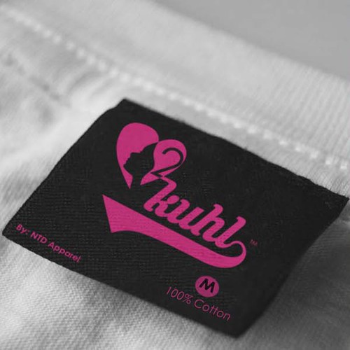 Tag design with the title '2kuhl Hang Tag & Neck hit'