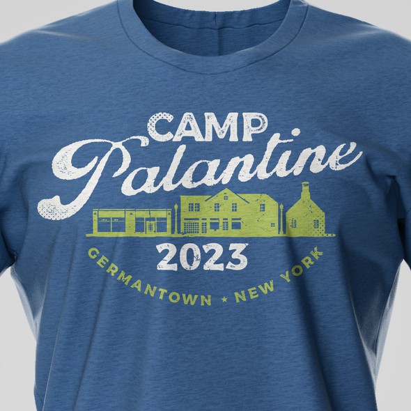 Camp t-shirt with the title 'Camp Palatine 2023'