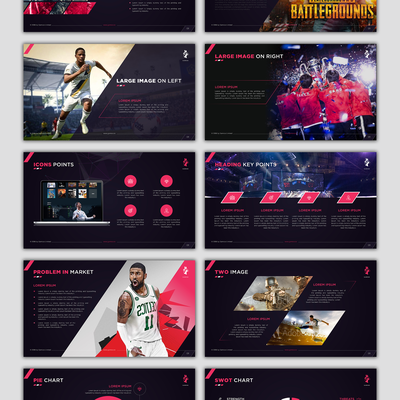 Powerful presentation template