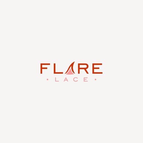 Literal logo with the title 'Flare Lace logo'