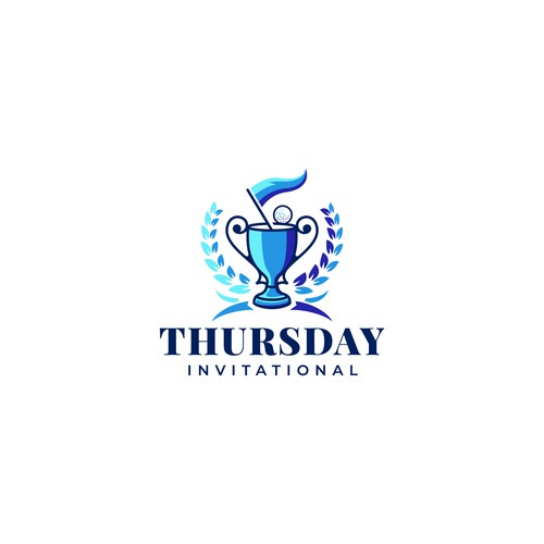 Tournament logo with the title 'Golf Cup'