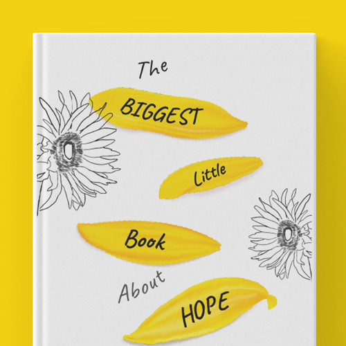 Whimsical book cover with the title 'Book cover concept'