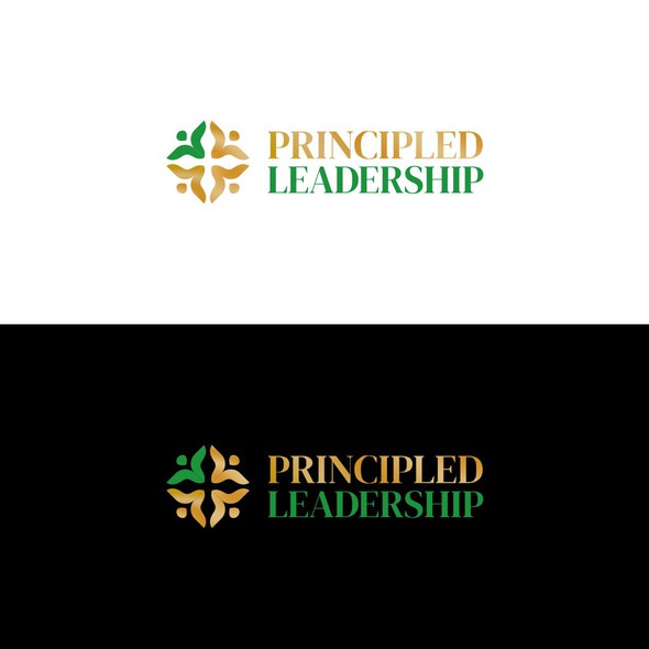 Group design with the title 'PRINCIPLED LEADERSHIP'