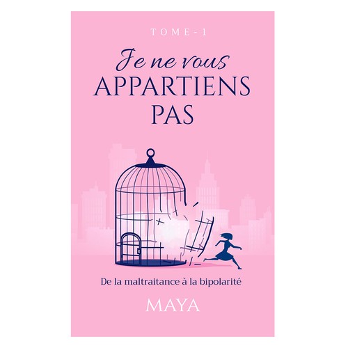 Female book cover with the title 'Book Cover'