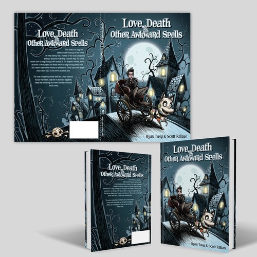 Drawing book cover with the title 'Book illustration'