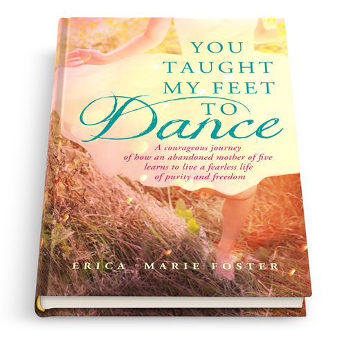 Feminine book cover with the title 'Book Cover: Women's Religious Non-Fiction'