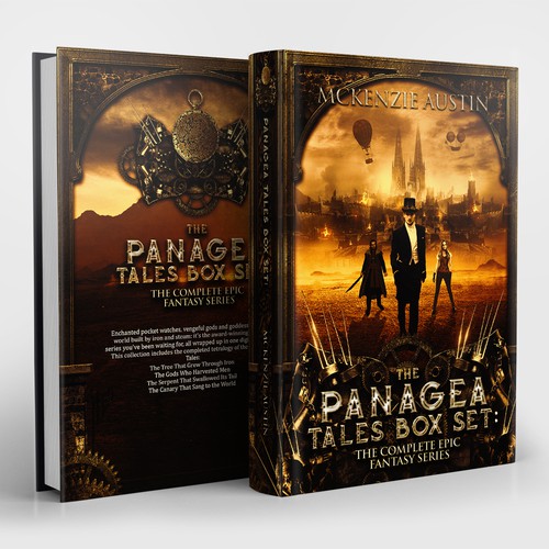 Machine design with the title 'The Panagea Tales '