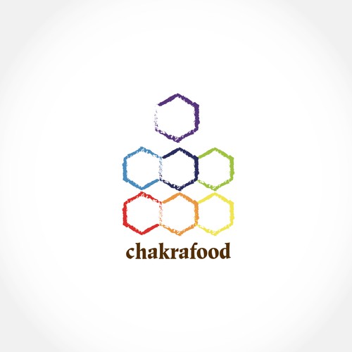 Chakra logo with the title 'Chakrafood'
