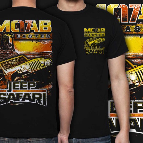 Adventure t-shirt with the title 'moab 2017'