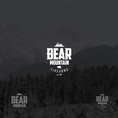 Alaska logo with the title 'Bear Mountain Firearms'