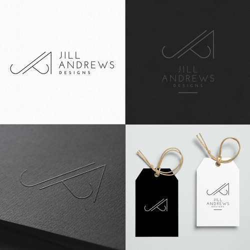 Interior design brand with the title 'JA interior design'