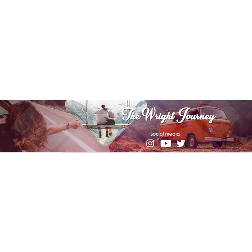 Header design with the title 'Travel'