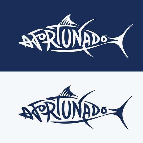 Naval logo with the title 'AFORTUNADO'