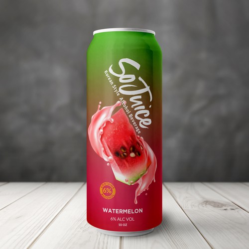 Modern label with the title 'Label Design for unique beverage'