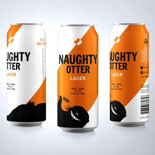Beer packaging with the title 'Canadian Beer'