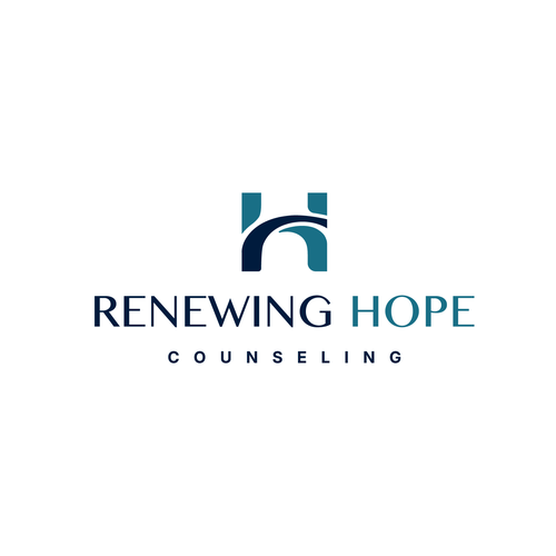 Logo with the title 'Renewing Hope Counseling Logo'