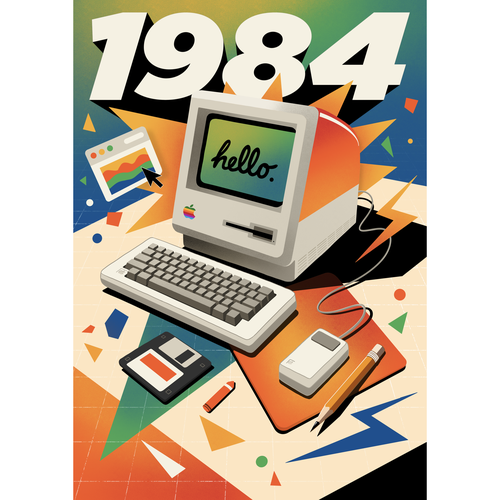 Artwork with the title 'Apple’s product’s reimagined'