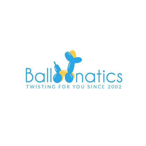 Youth design with the title 'Fun Logo for Balloon Company'