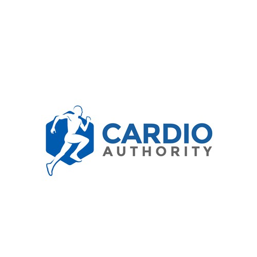 Running logo with the title 'Cardio Authority'
