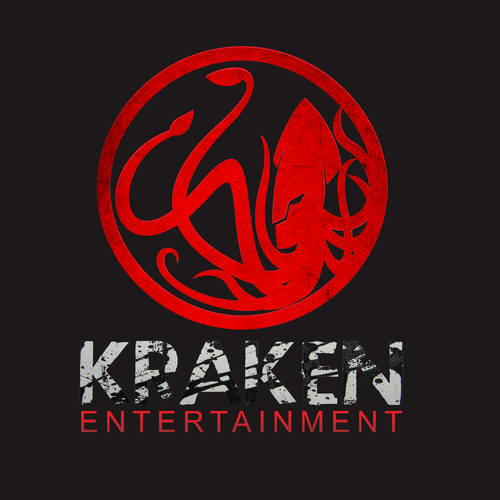 Squid logo with the title 'Help Kraken-Entertainment with a new logo'