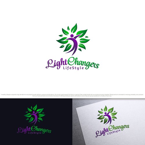 Inspirational design with the title 'LightChangers'