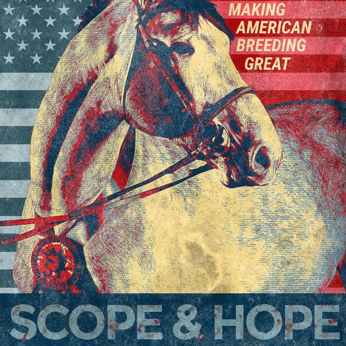 Hope design with the title 'Equine Magazine Ad - Scope and Hope! '