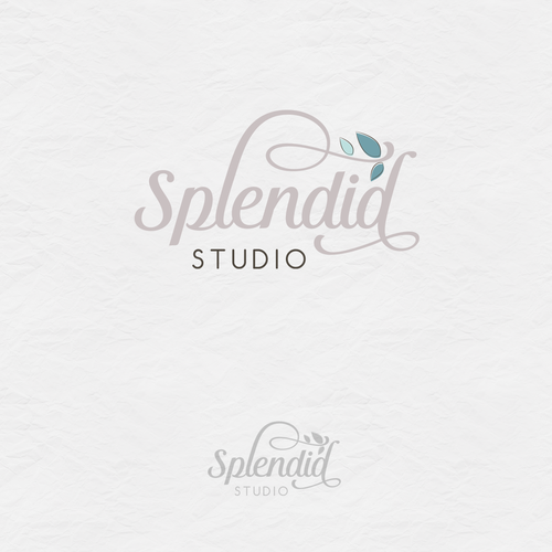 Jade logo with the title 'Create a simple, classic, yet sophisticated logo for Splendid Studio'