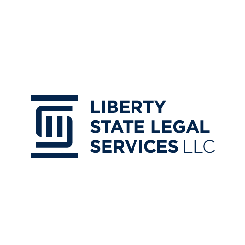 Modern brand with the title 'Logo designs for Liberty State Legal Services LLC!'