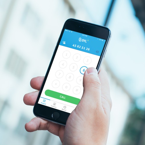 List design with the title 'DYL App Redesign.'