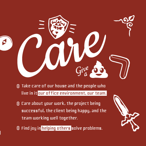 Wall artwork with the title 'Wall art'