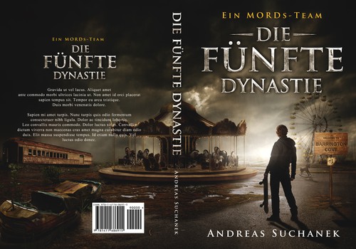 Mystery book cover with the title 'Ein MORDs-Team'