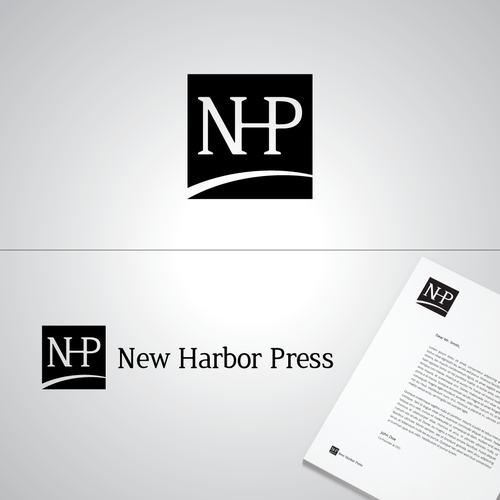 Press logo with the title 'New Harbor Press Logo'