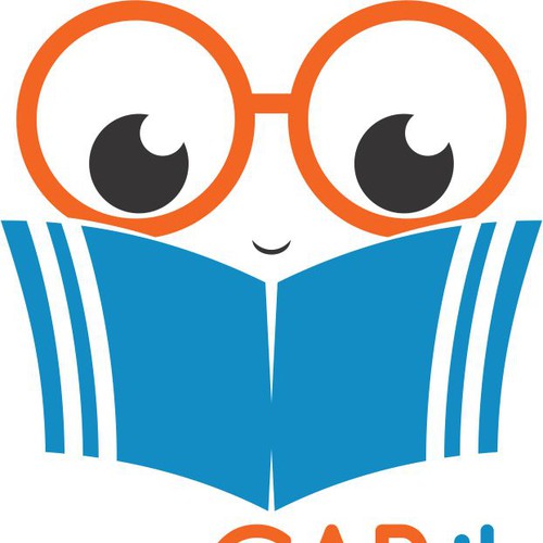 Reading logo with the title 'Character Logo Design'