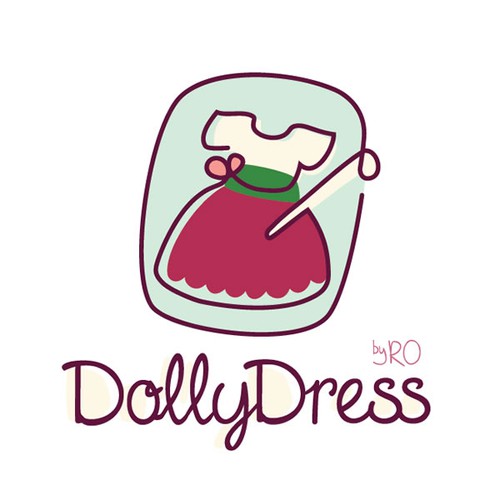 Dress design with the title ' DollyDress'