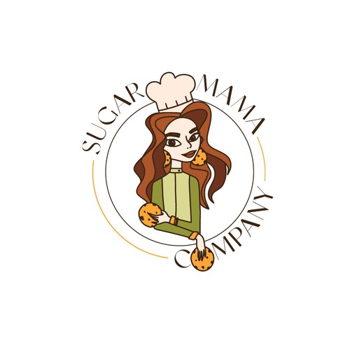 Sweet design with the title 'Cookie mama'