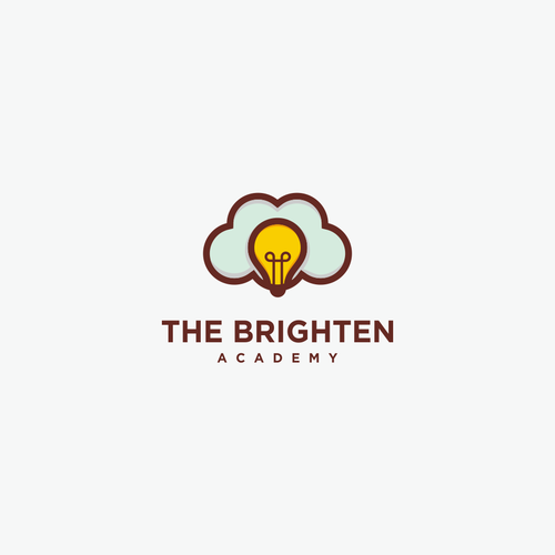 New logo with the title 'The Brighten Academy Needs A Clean, Modern, Classy Logo'