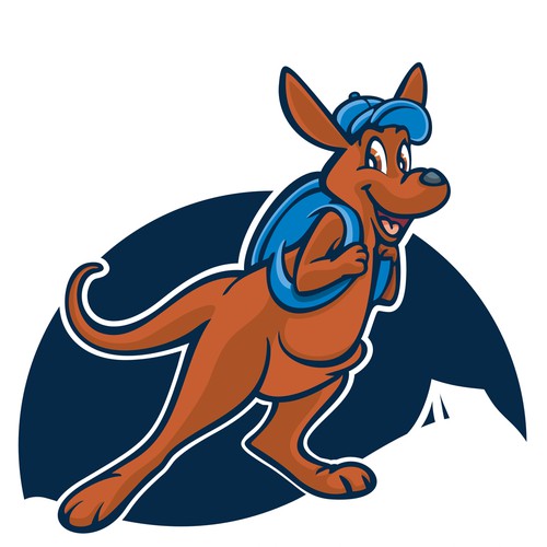 Camp design with the title 'Camperoo-logo'