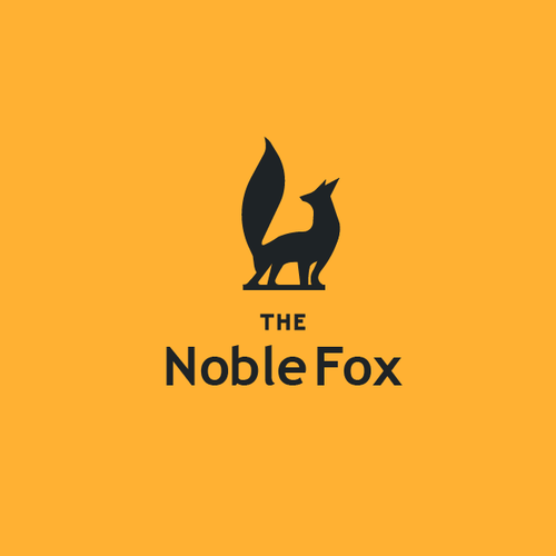 Noble logo with the title 'The Noble Fox'