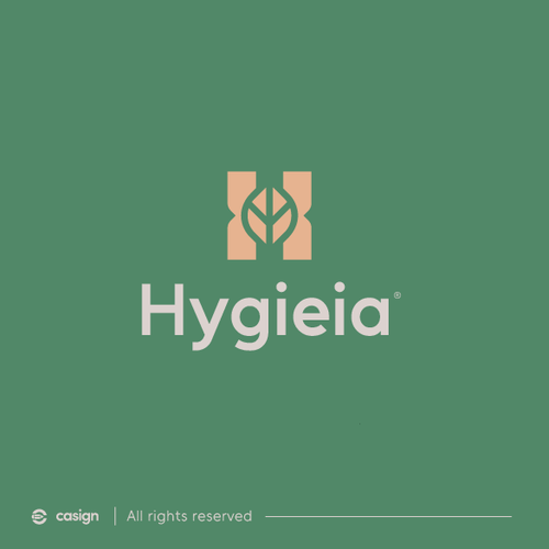 Feminine design with the title 'Hygieia'