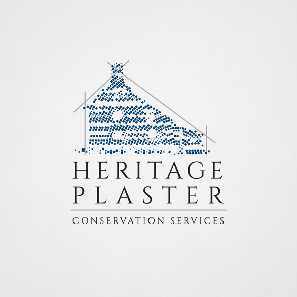 Masonry logo with the title 'Heritage Plaster'