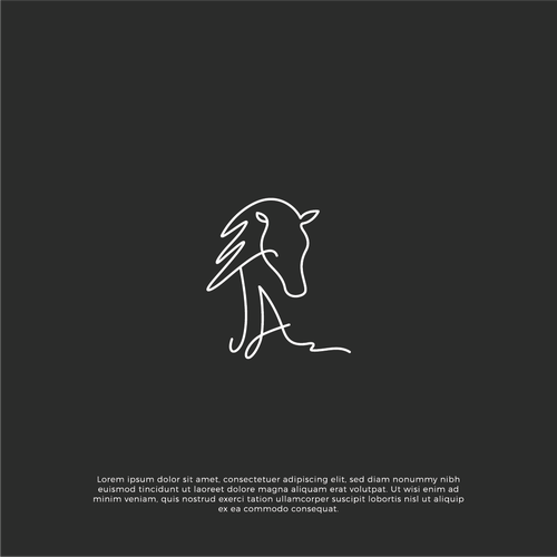 Signage logo with the title 'JA'