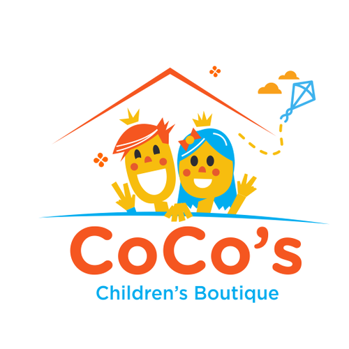 Kite design with the title 'Children"s Fashion'