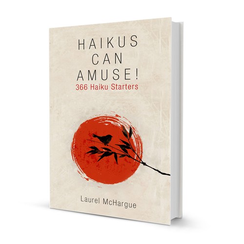 Bamboo design with the title 'Simple cover design for HAIKUS'