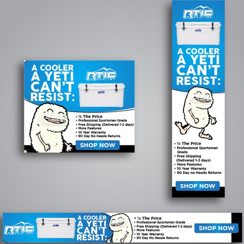 Cool artwork with the title 'Web Banners Campaign'