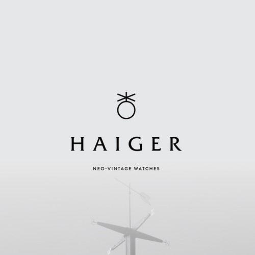 Stopwatch logo with the title 'Haiger'