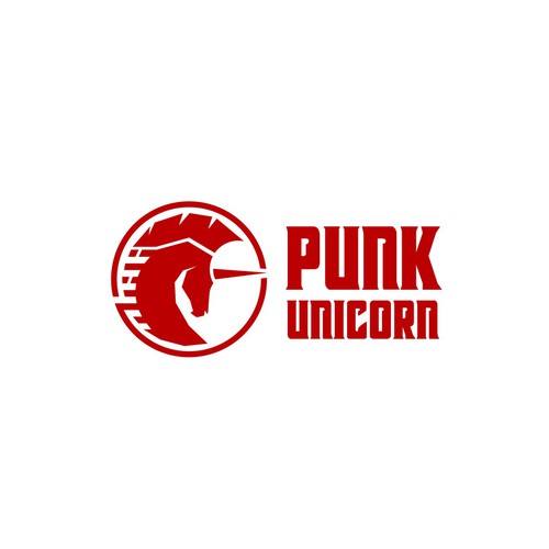 Unicorn logo with the title 'Punk Unicorn'