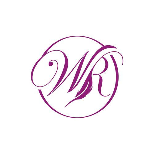 Feather logo with the title 'WR LOGO'