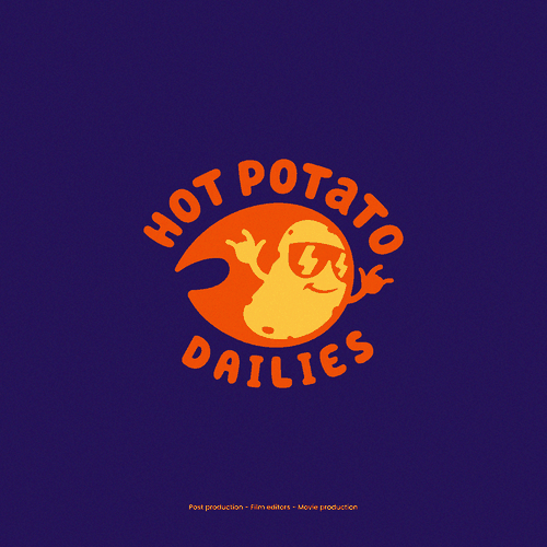 Potato logo with the title 'HOT POTATO'