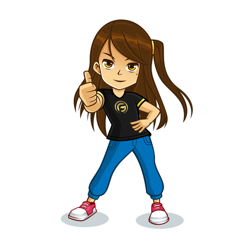 Brush logo with the title 'FIERCE GIRLS '