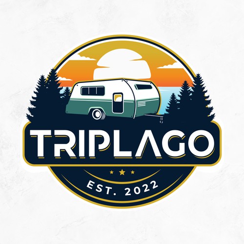 Van design with the title 'Triplago'